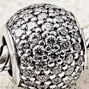 Pandora Sterling Silver Pave Lights Charm